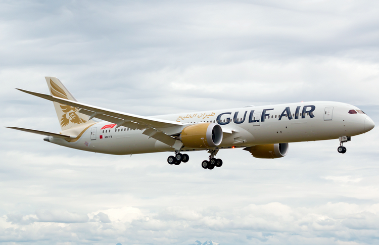 самолет Gulf Air